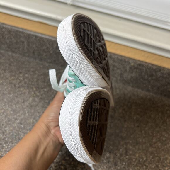 Converse All Star Low Top Womens 8 Mint Green Canvas Shoe Lace Up Mens 6 Sneaker - Picture 7 of 11